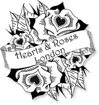 robe heart and roses
