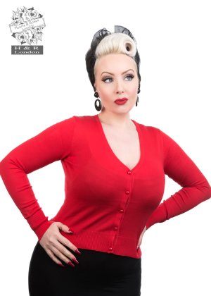 Red Cardigan (Also Available In Girls Size)