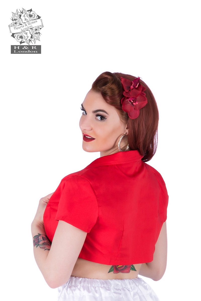 Plain Red Bolero