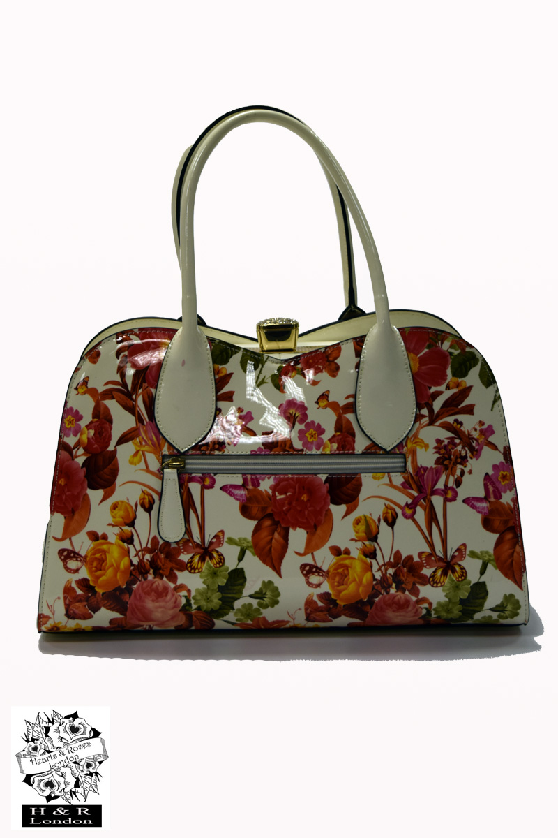 Echeveria Floral Tote Bag
