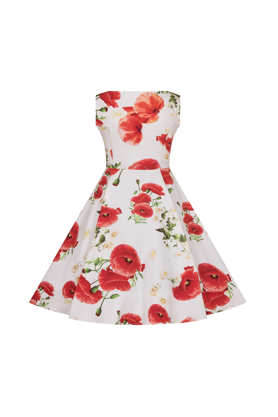 Opium Poppy Floral Kids Dress