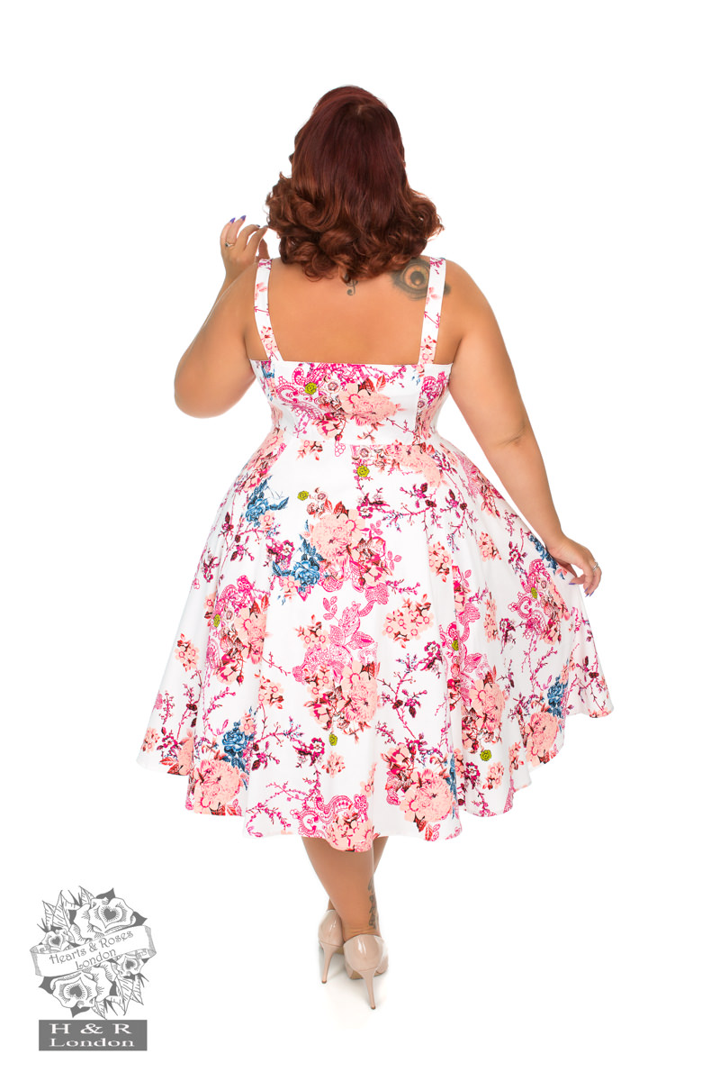 Heavenly Vintage Swing Dress