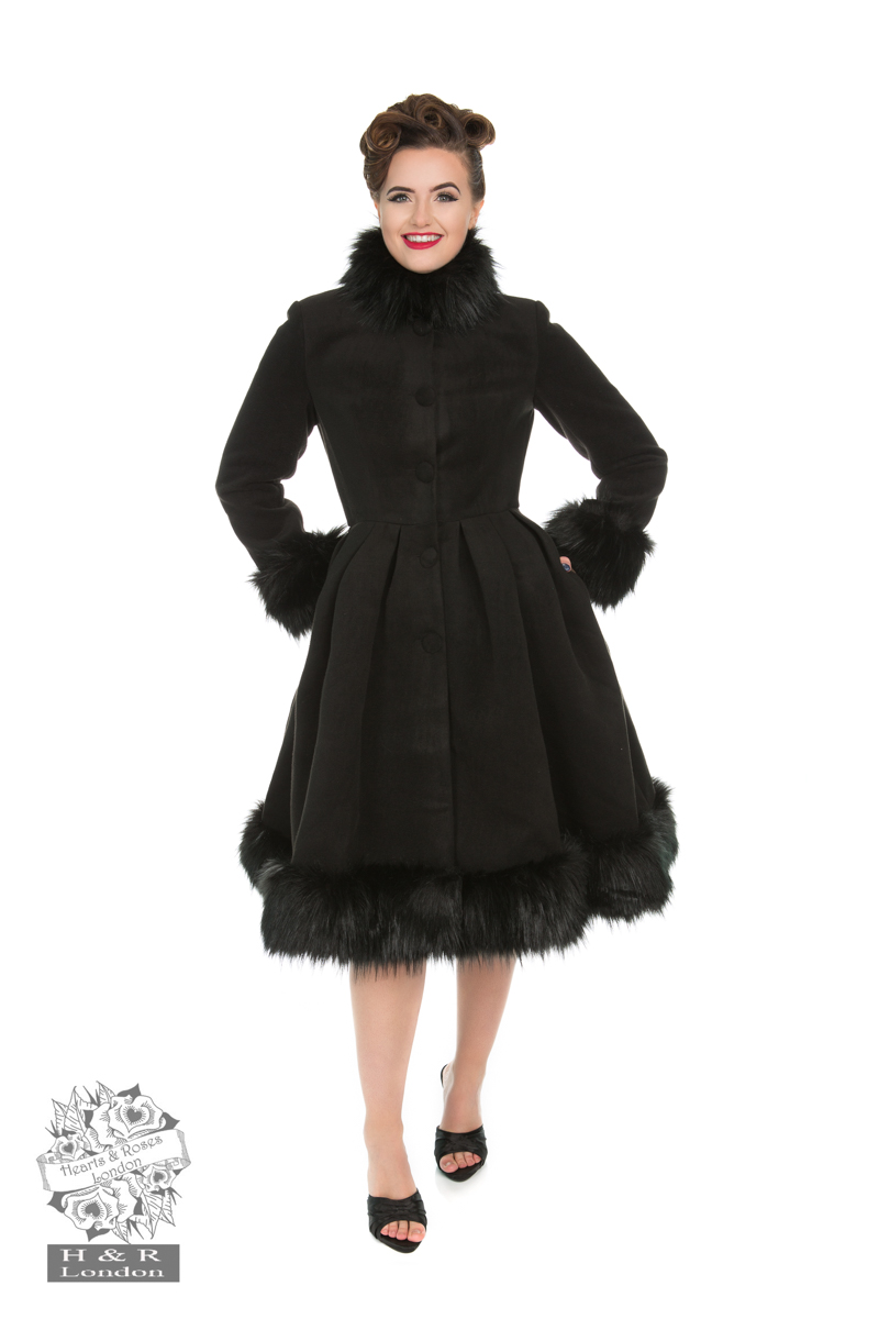 Elsie Coat in Black