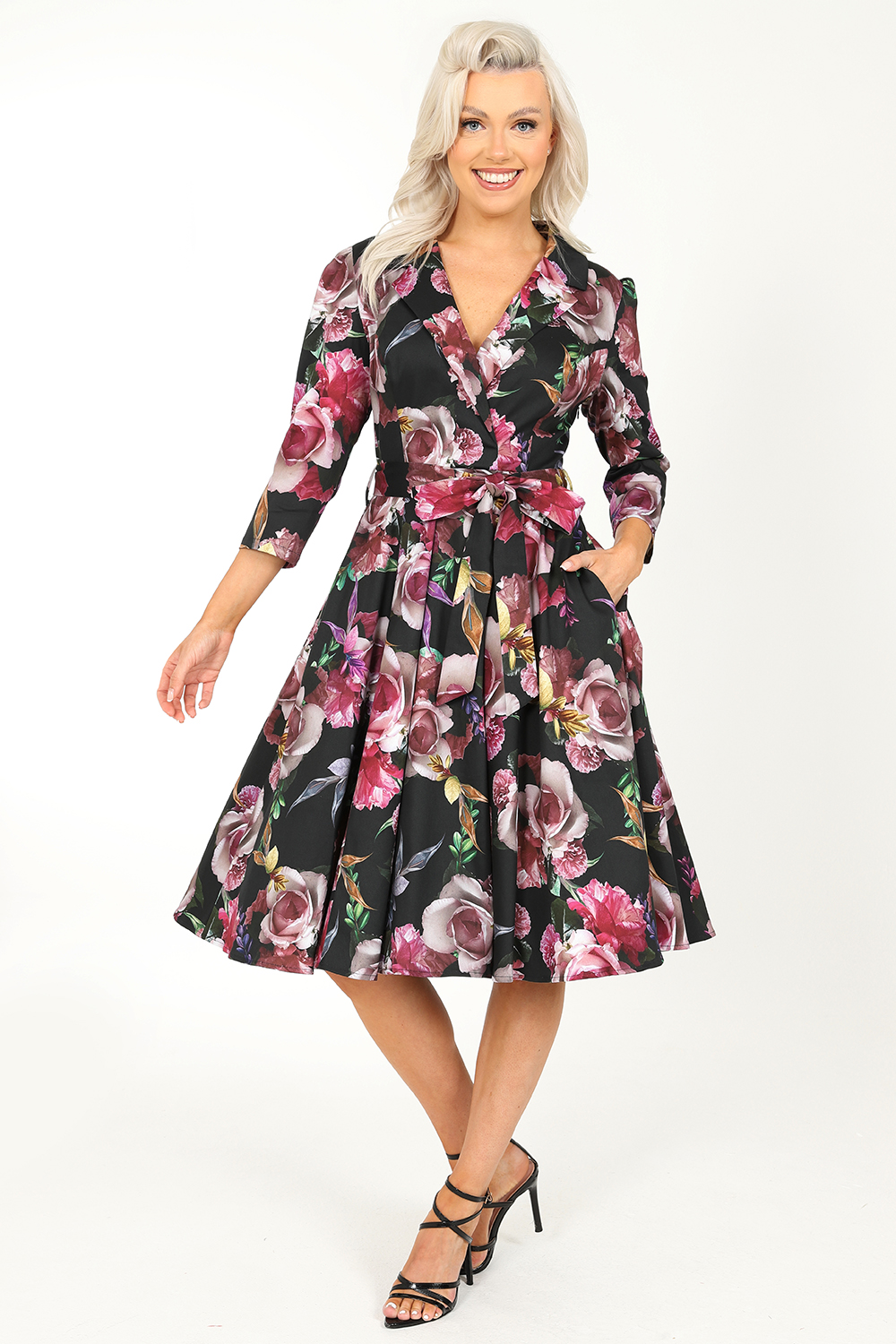 Danny Floral Swing Dress