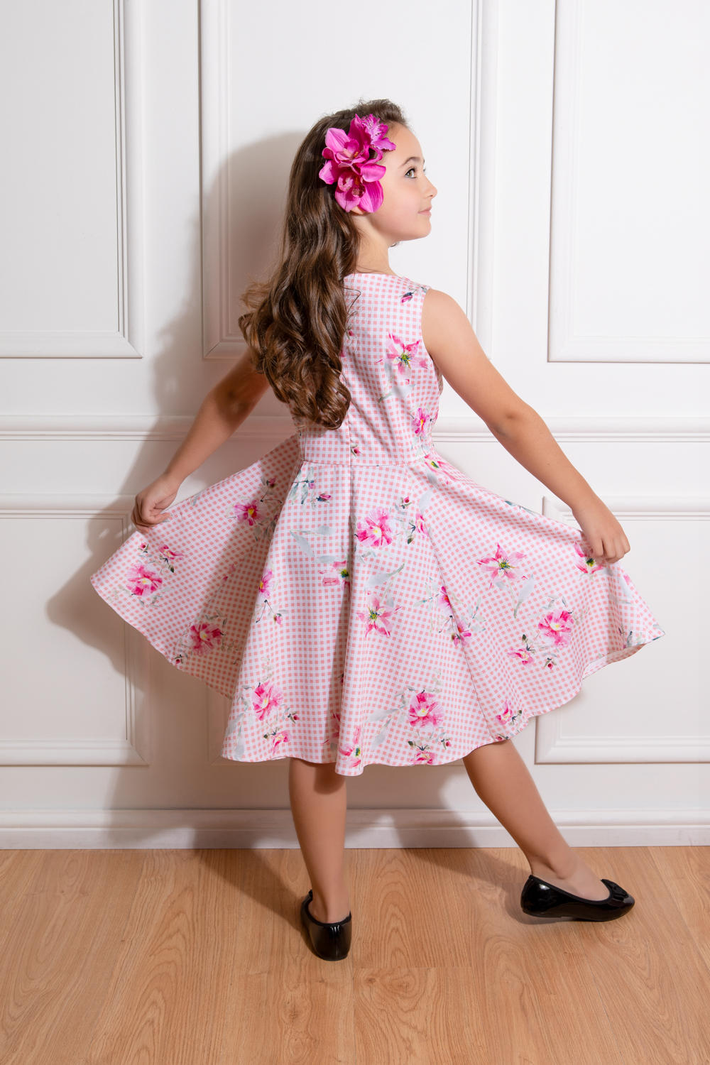 Catherine Floral Swing Dress in Kids