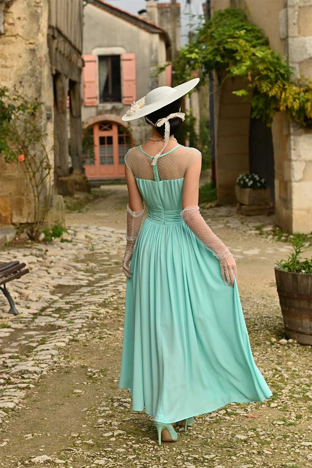 Pippa Mint Green Bridesmaid Dress in Green