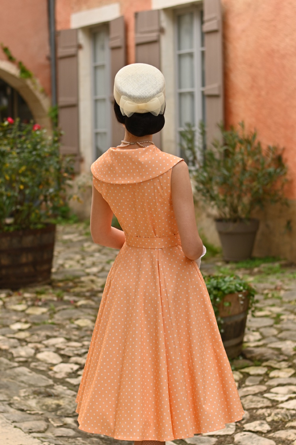 orange spot dress Roasted Clementine Polka Dot Dress, Orange  Everyday Chic Boutique