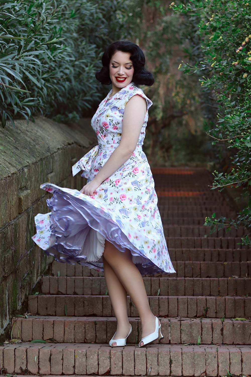 Zoey Floral Swing Dress