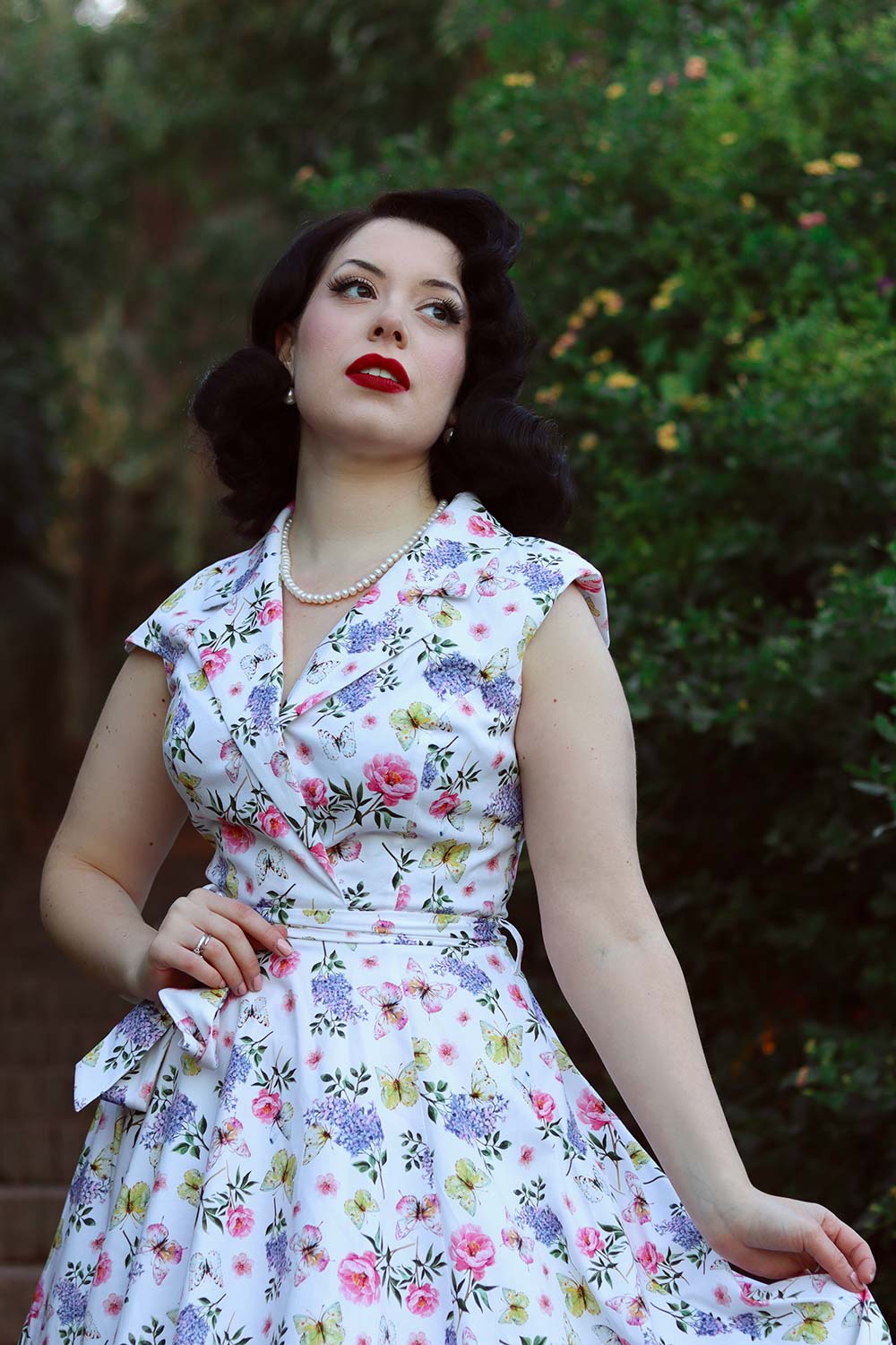 Zoey Floral Swing Dress