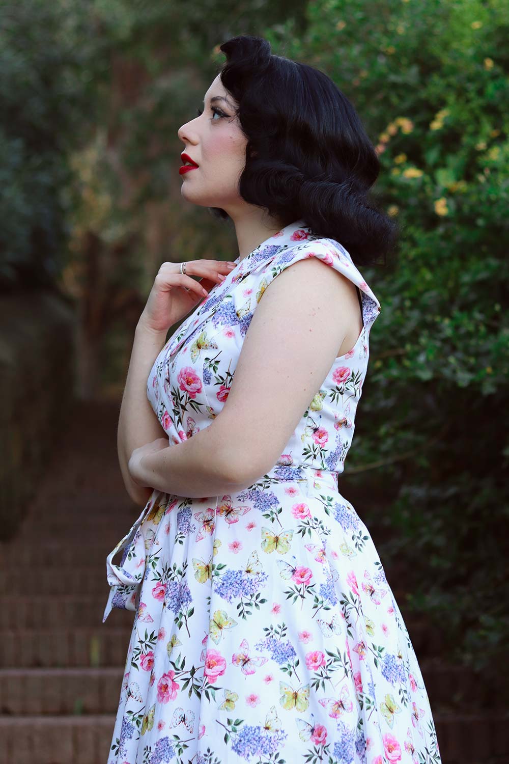 Zoey Floral Swing Dress