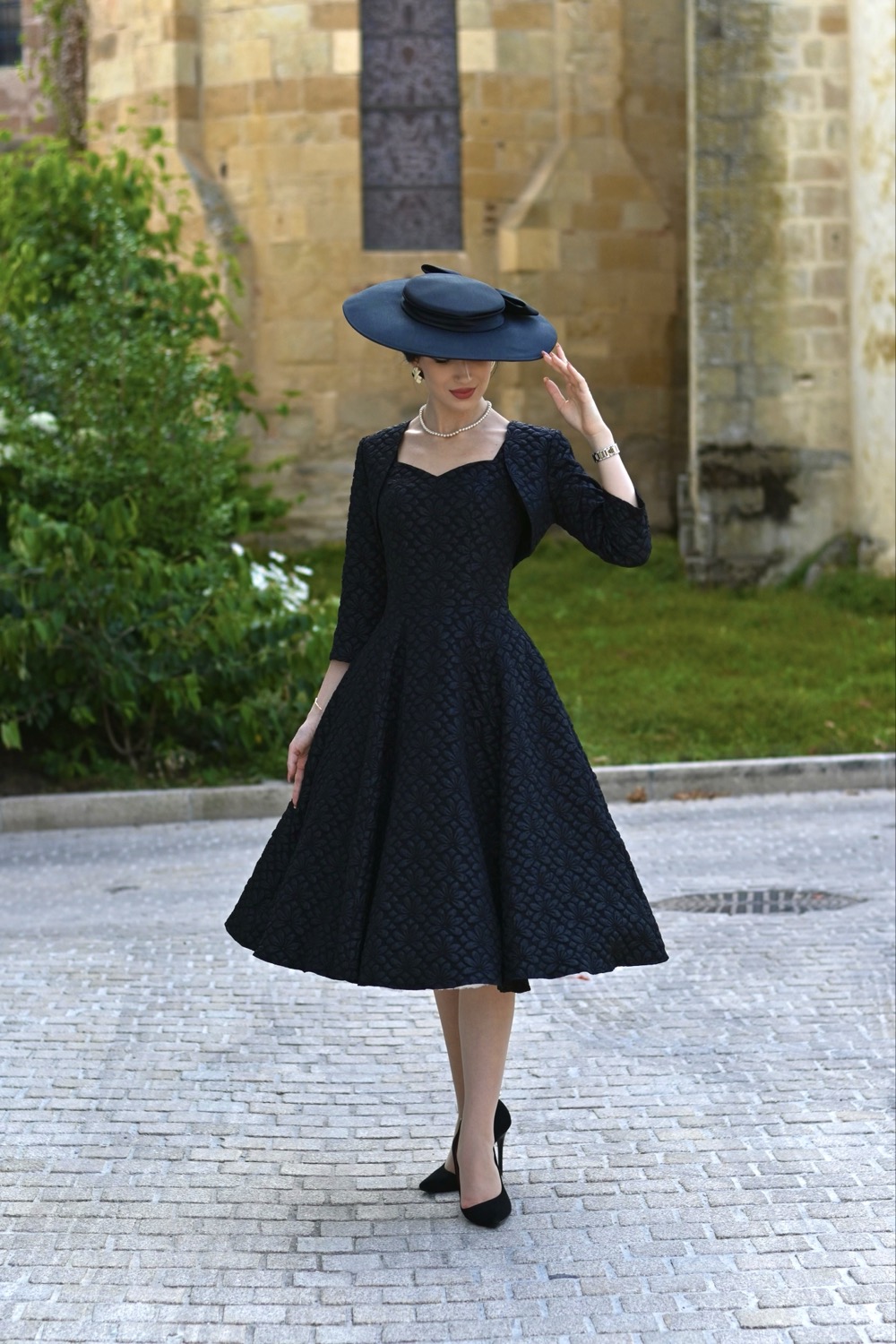 ramona flowers black dress Agash Ramona Dress – AGASH main image 0