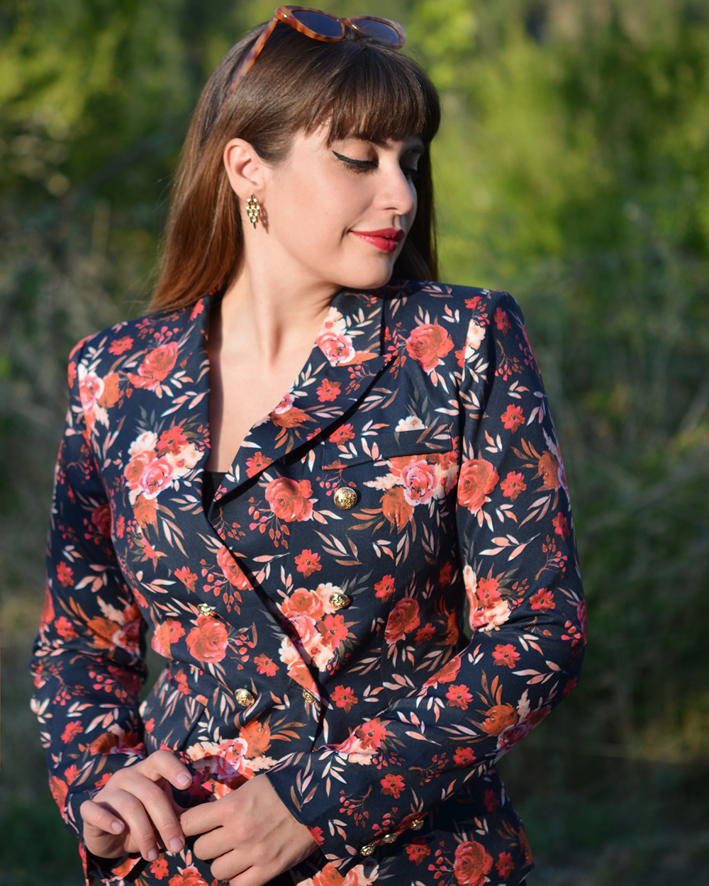 Gillian Floral Blazer