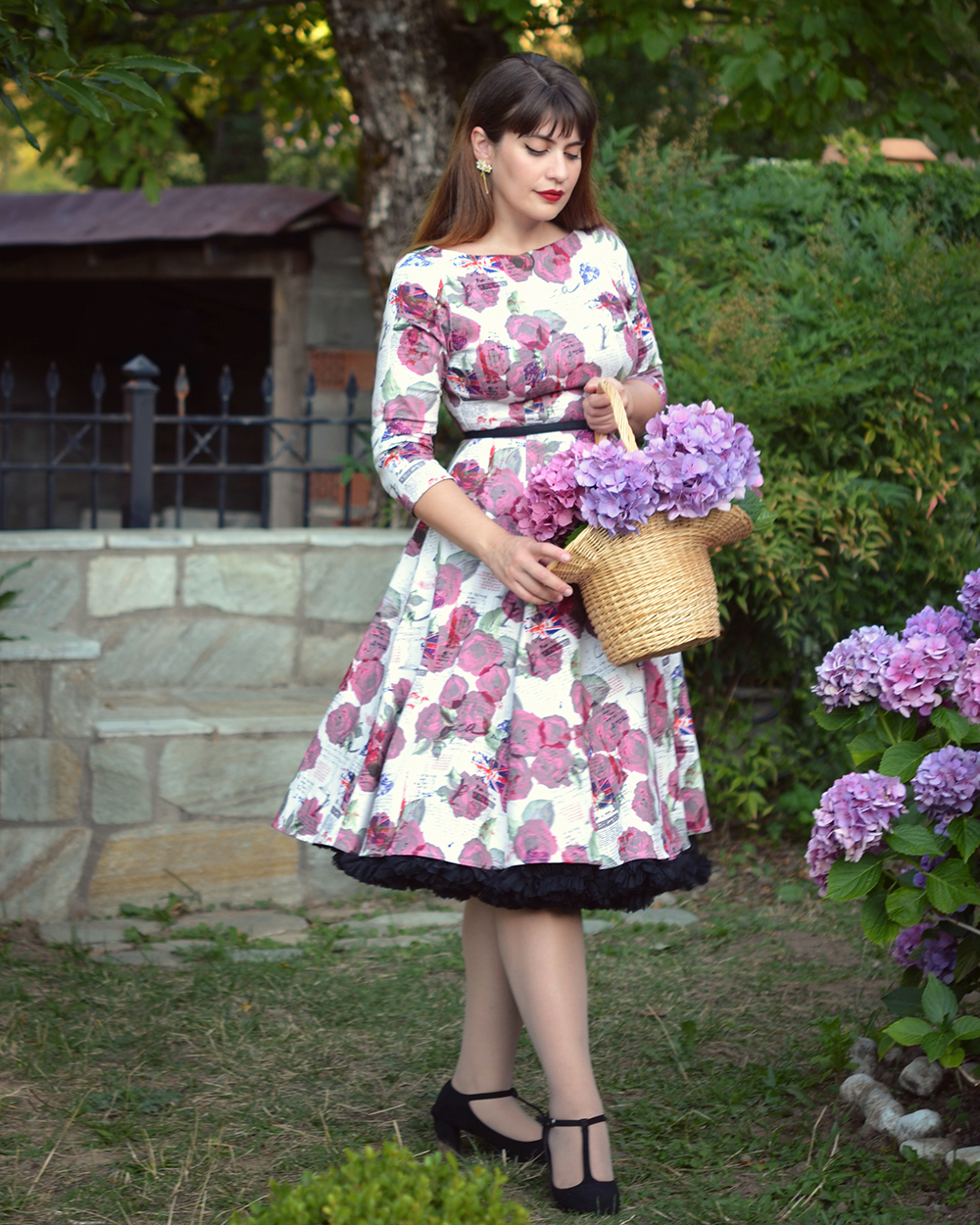 open lace back dress Afternoon Tea Party Dress main image 0