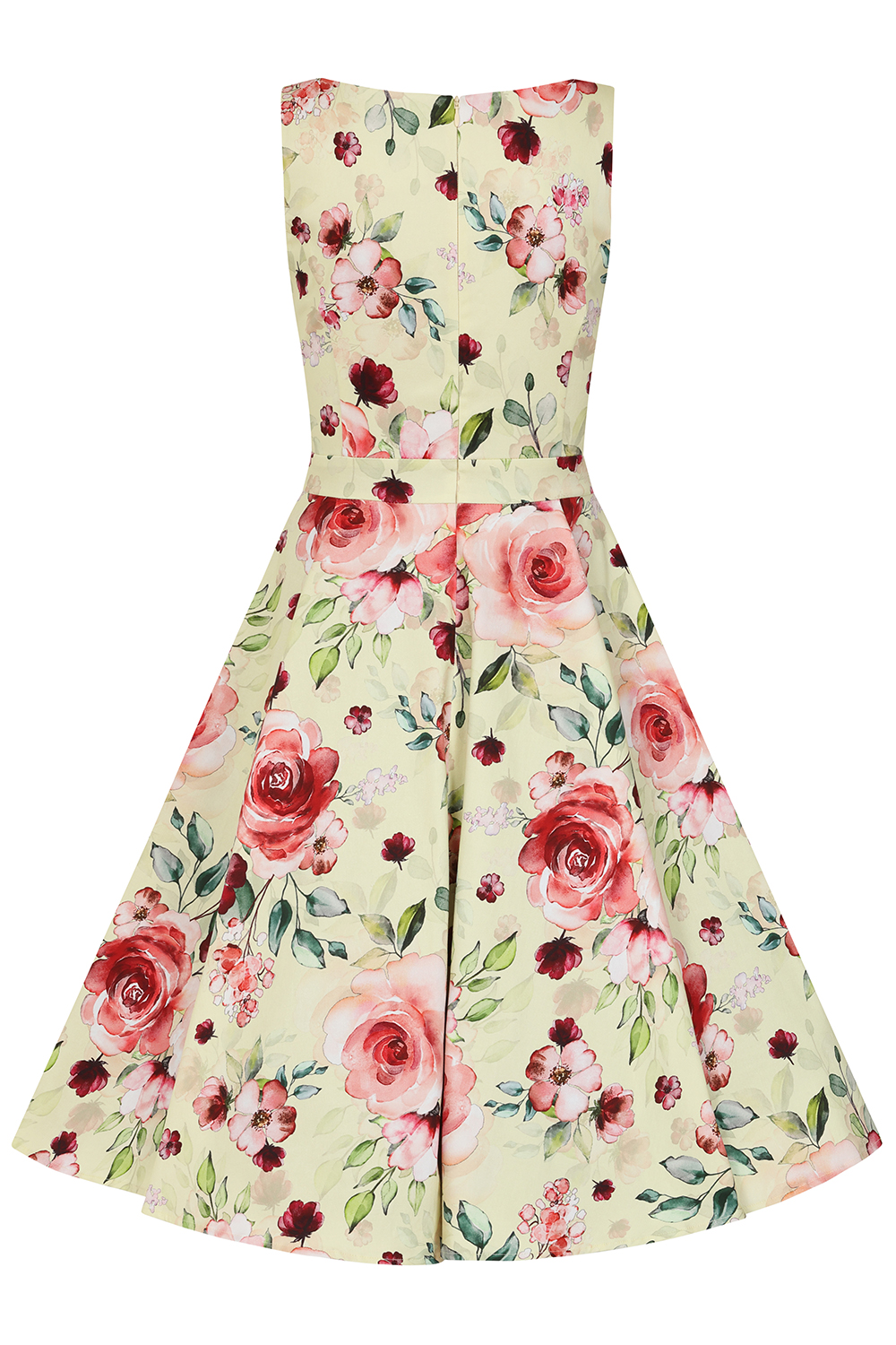 pink rose swing dress Metallic Roses Swing Dress S