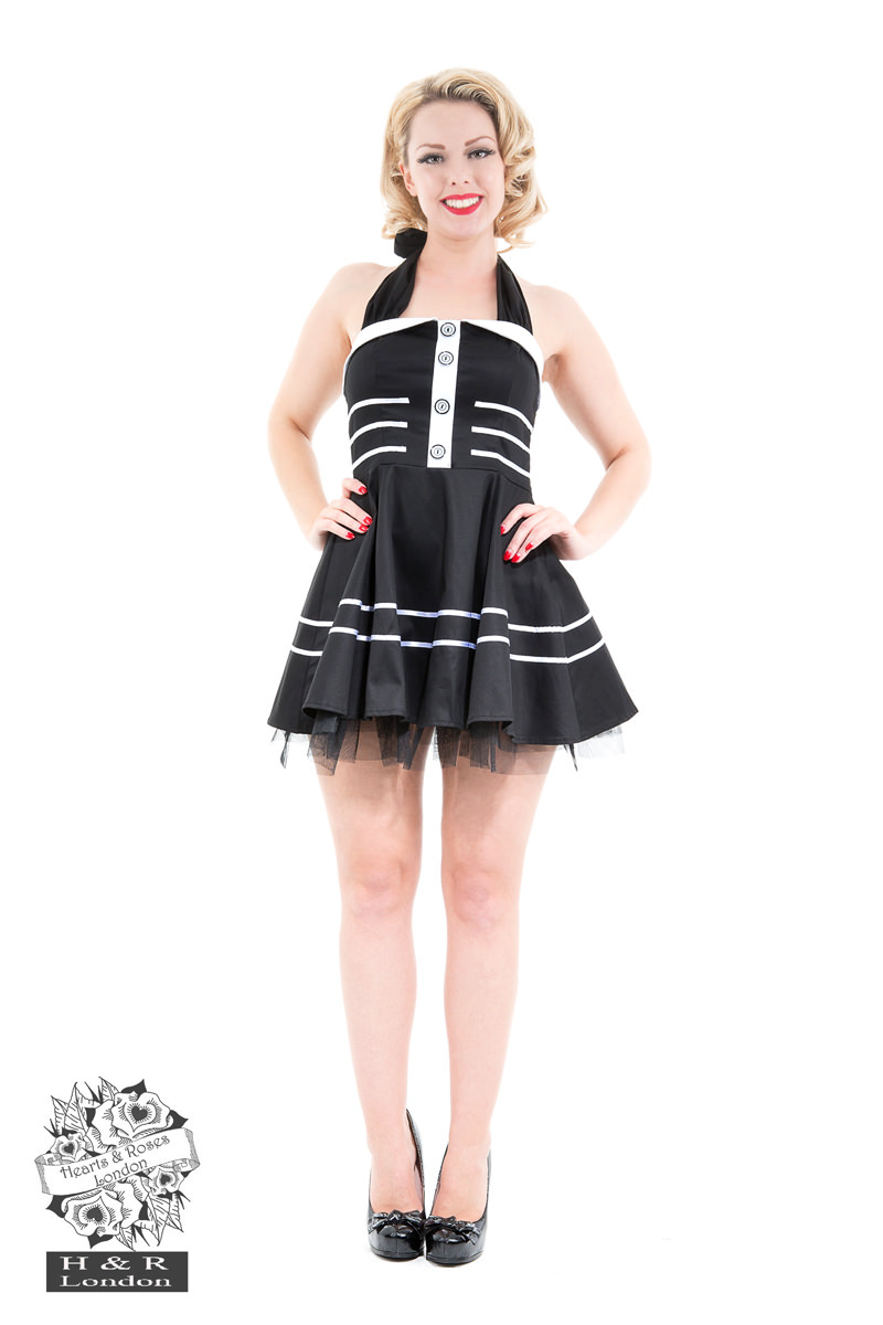 black dress bathing suit Herve Leger Black and White Cap Short Sleeve Bandage Dress  The Hangout