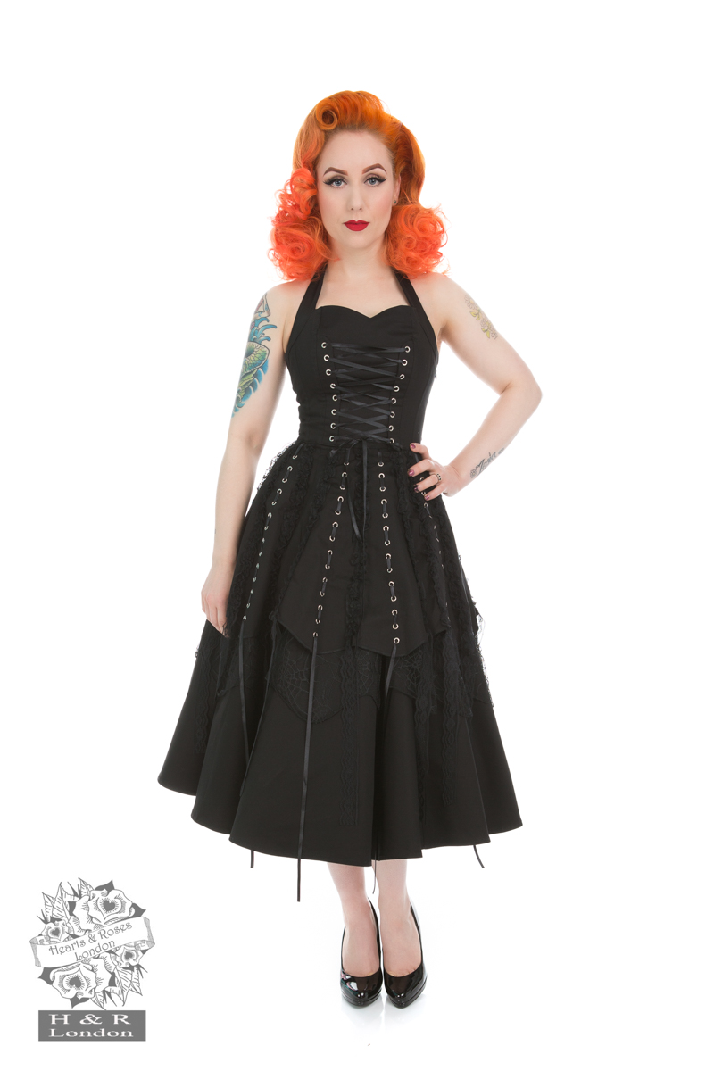 Black Emo Punk Dress