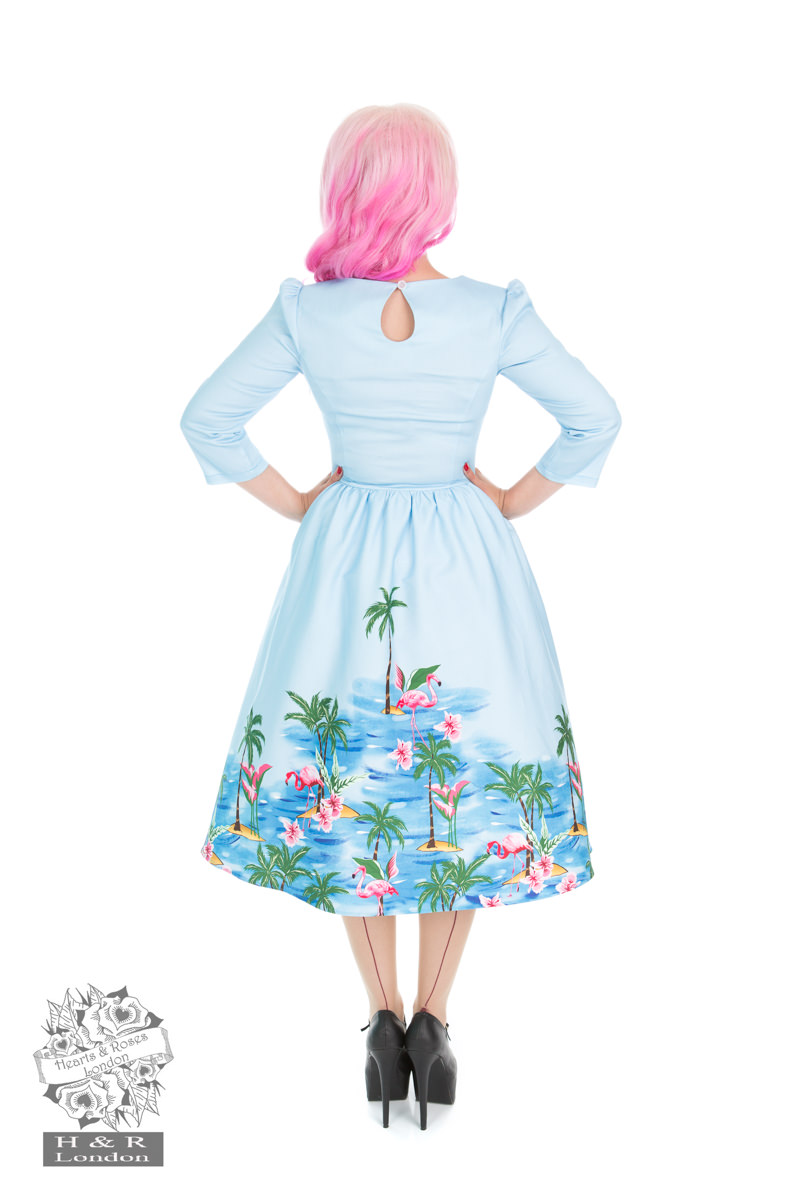 Playa Flamingo Dress