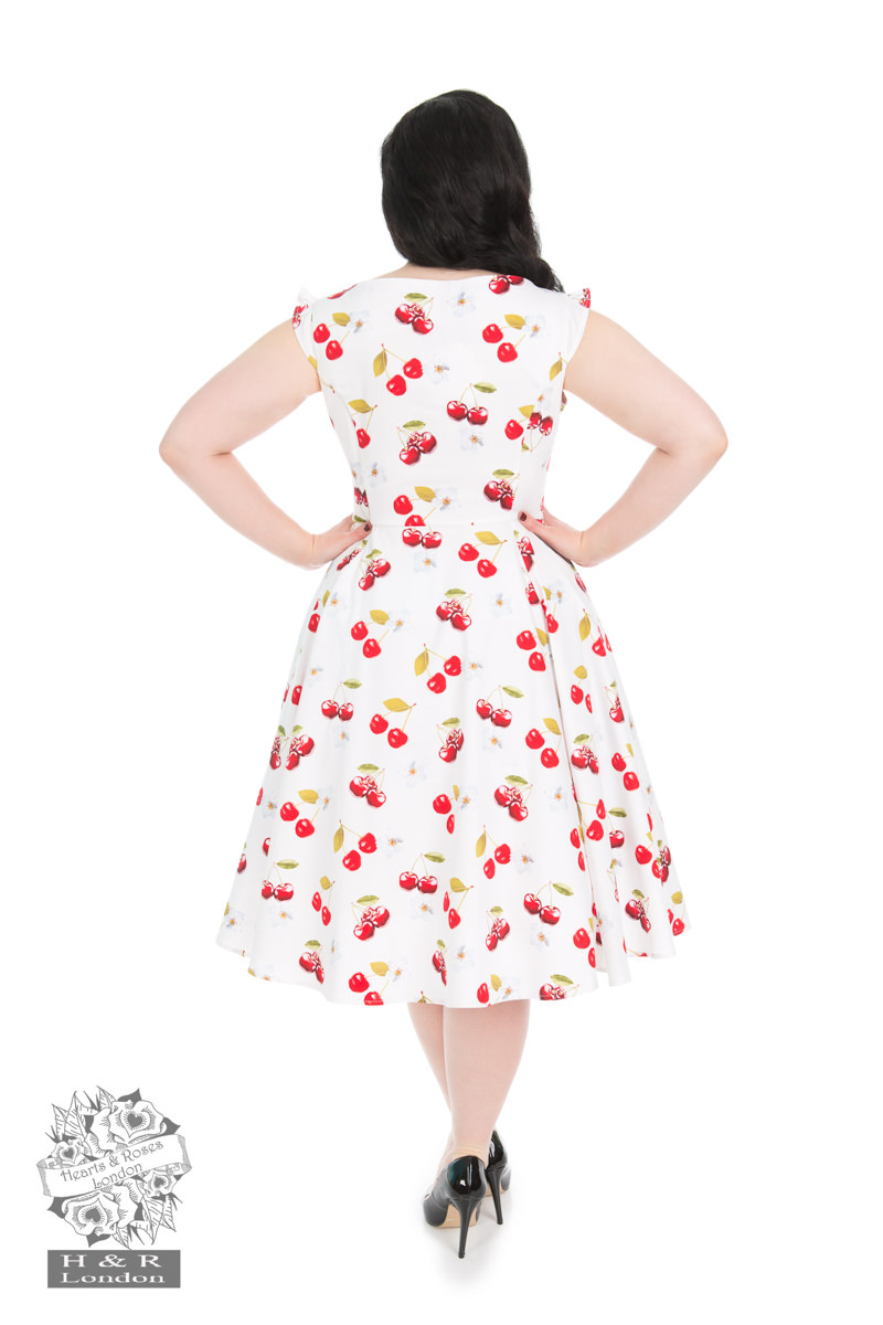 Sweet Cherries Swing Dress