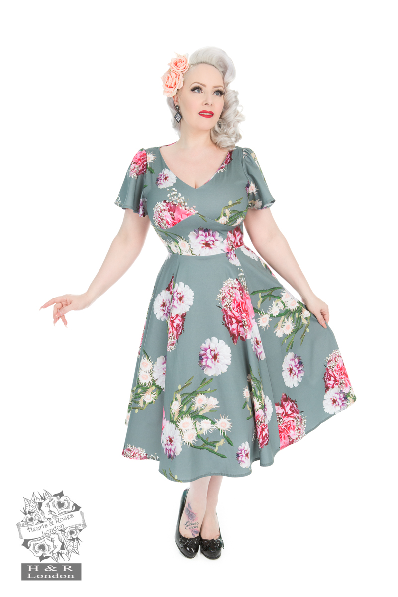 Rey Floral Swing Dress