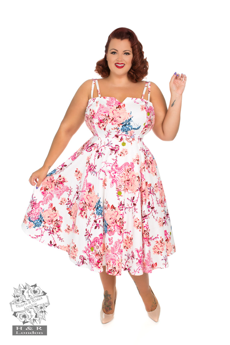 Heavenly Vintage Swing Dress