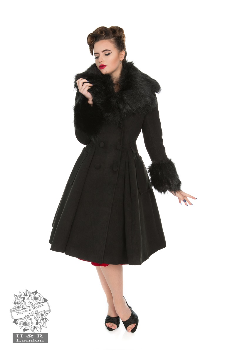 Fiona Coat In Black