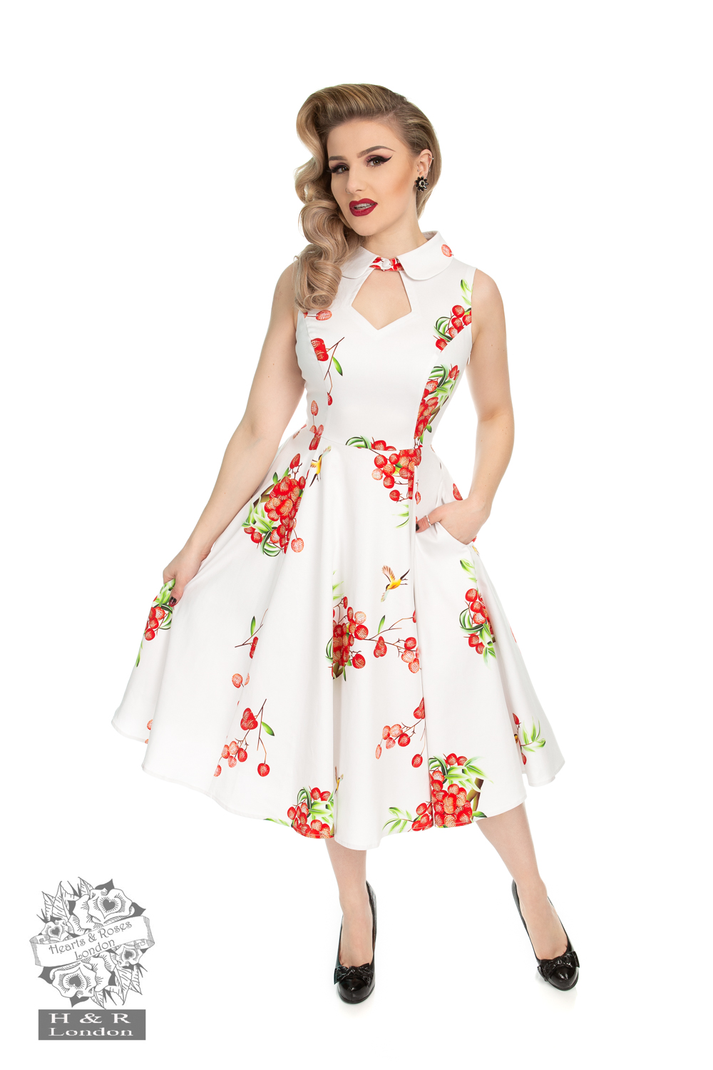 Berry Blast Swing Dress