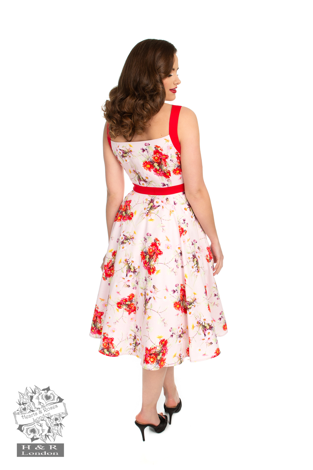 Deborah Floral Swing Dress