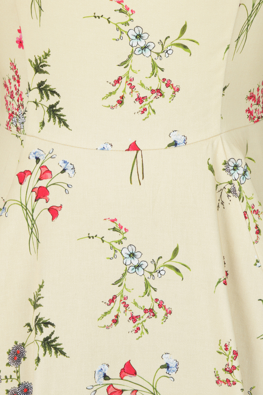 Girls Bridget Swing Dress in Pastel Yellow - Hearts & Roses London