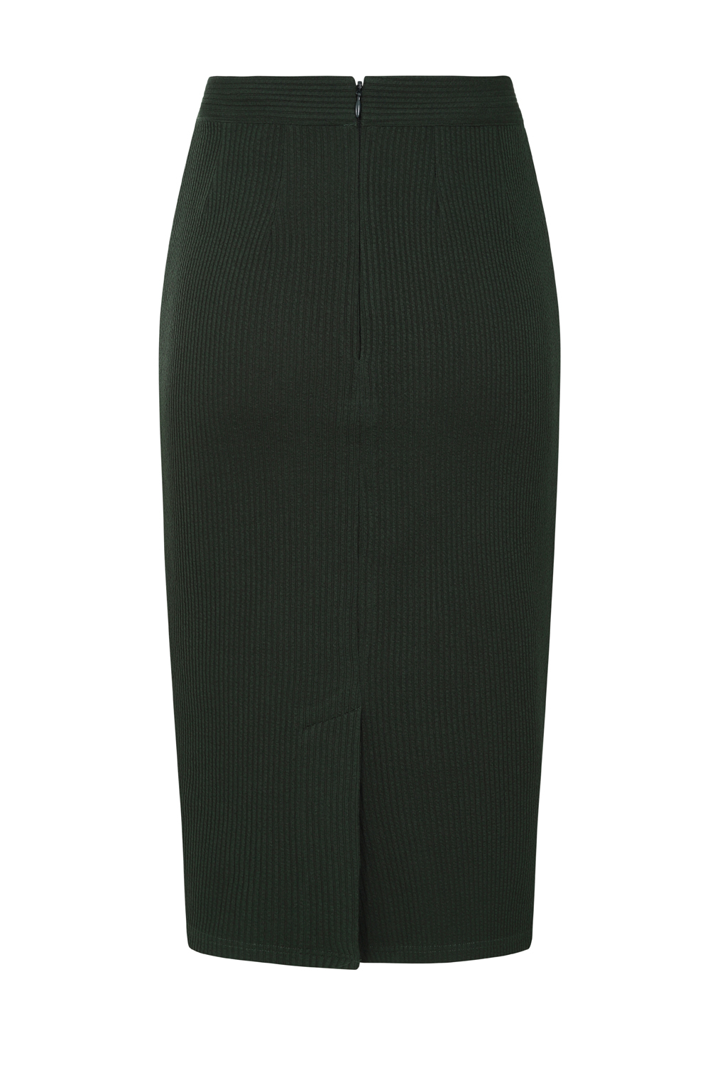 Sally Knitted Skirt in Green