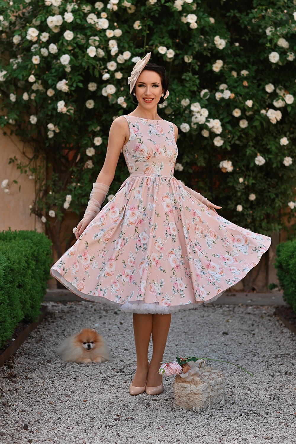 Amanda Floral Swing Dress