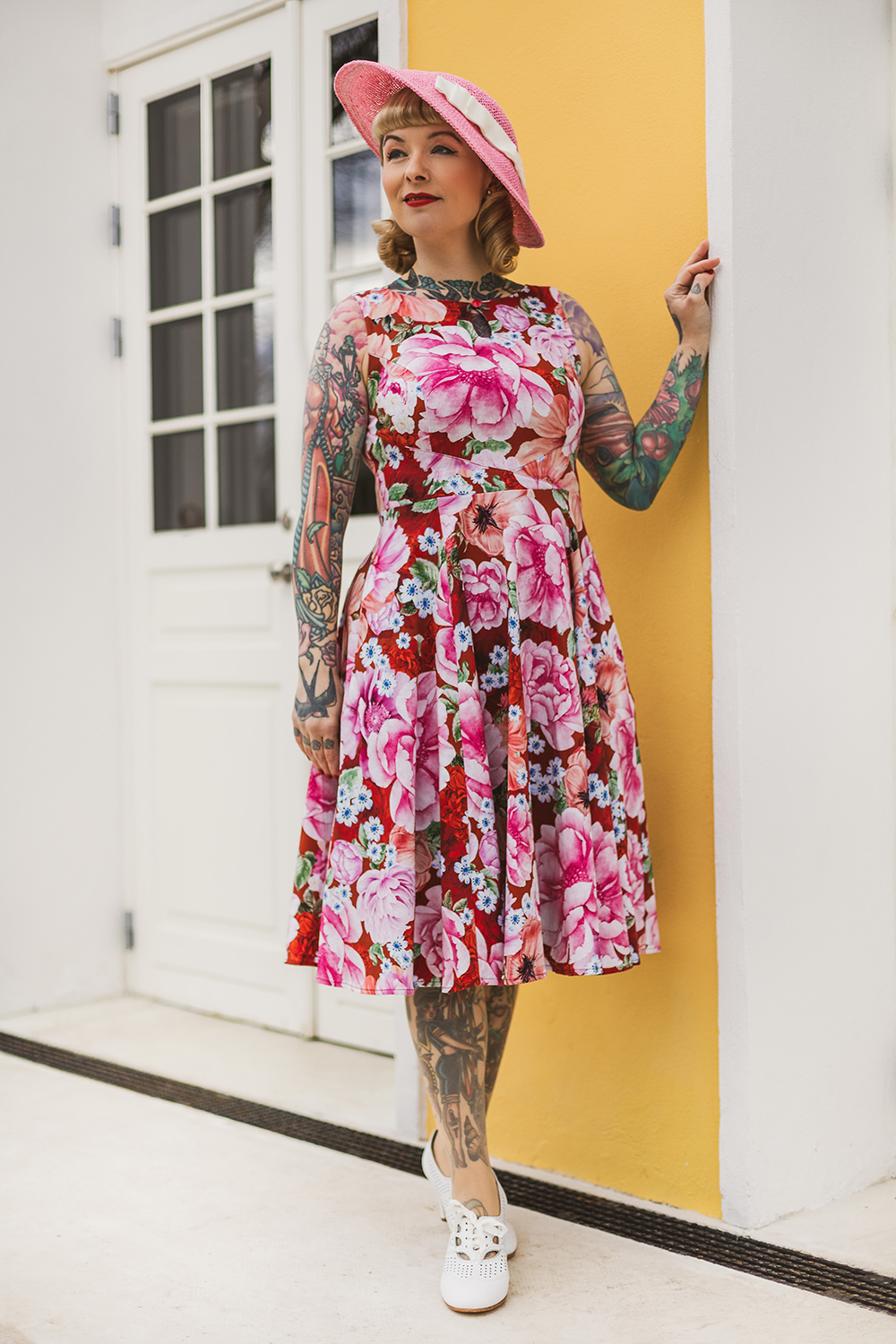 Charlie Floral Swing Dress