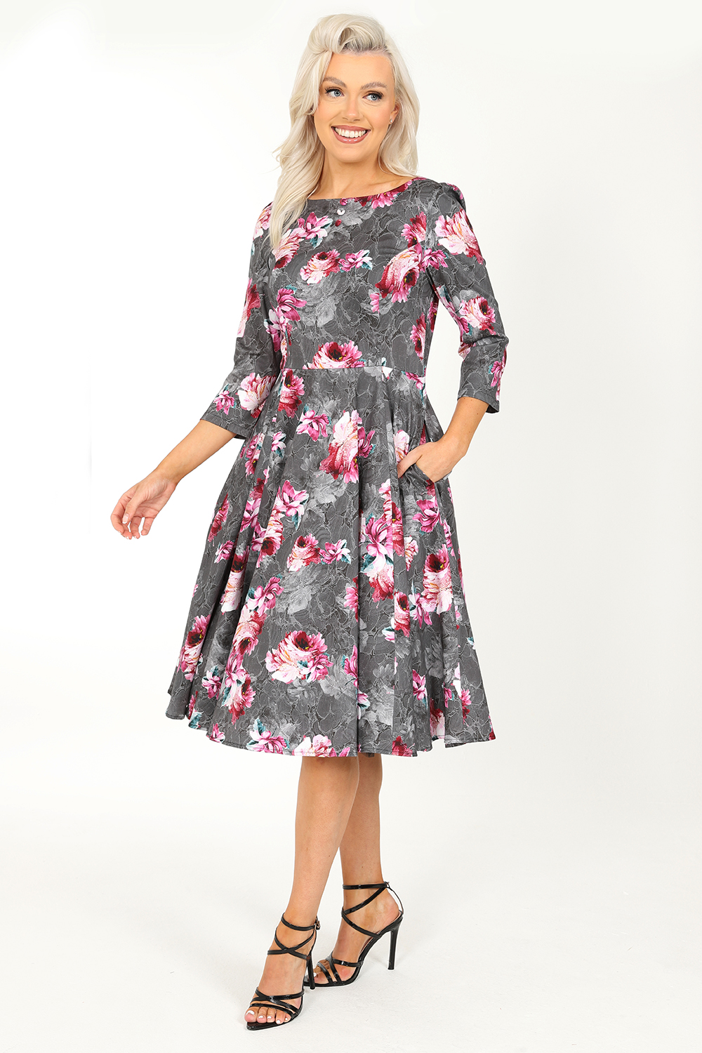 Harriet Floral Swing Dress