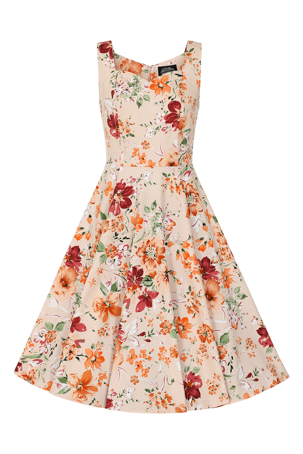 Ariana Floral Swing Dress - Hearts & Roses London